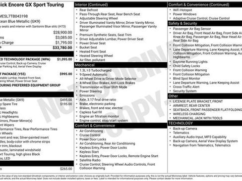 New 2026 Buick Encore GX Sport Touring w/ Advanced Technology Package image 26