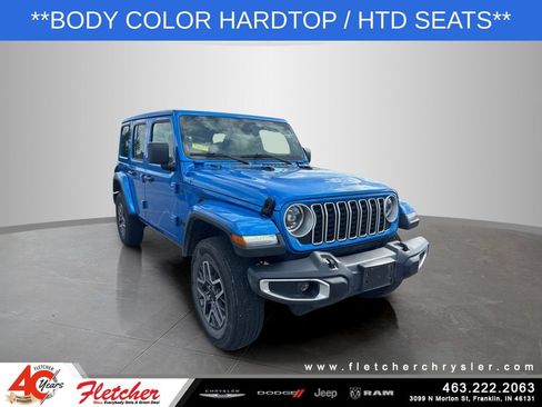 Used 2025 Jeep Wrangler Unlimited Sahara AWD/4WD image 1