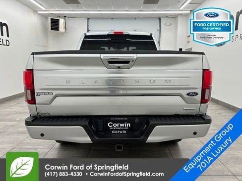 Used 2019 Ford F150 Platinum w/ Equipment Group 701A Luxury image 4