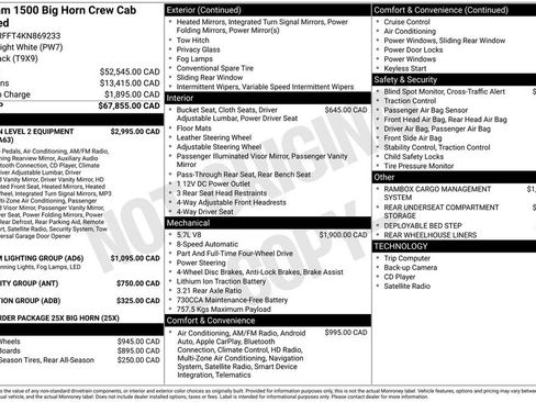 Used 2019 RAM 1500 Big Horn image 3