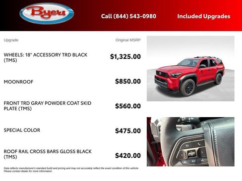 New 2026 Toyota 4Runner TRD Off-Road Premium AWD/4WD image 5