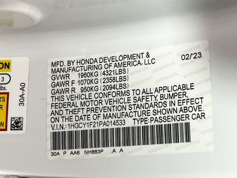 Used 2023 Honda Accord LX image 31