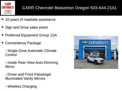 New 2025 Chevrolet TrailBlazer ACTIV w/ Convenience Package image 7