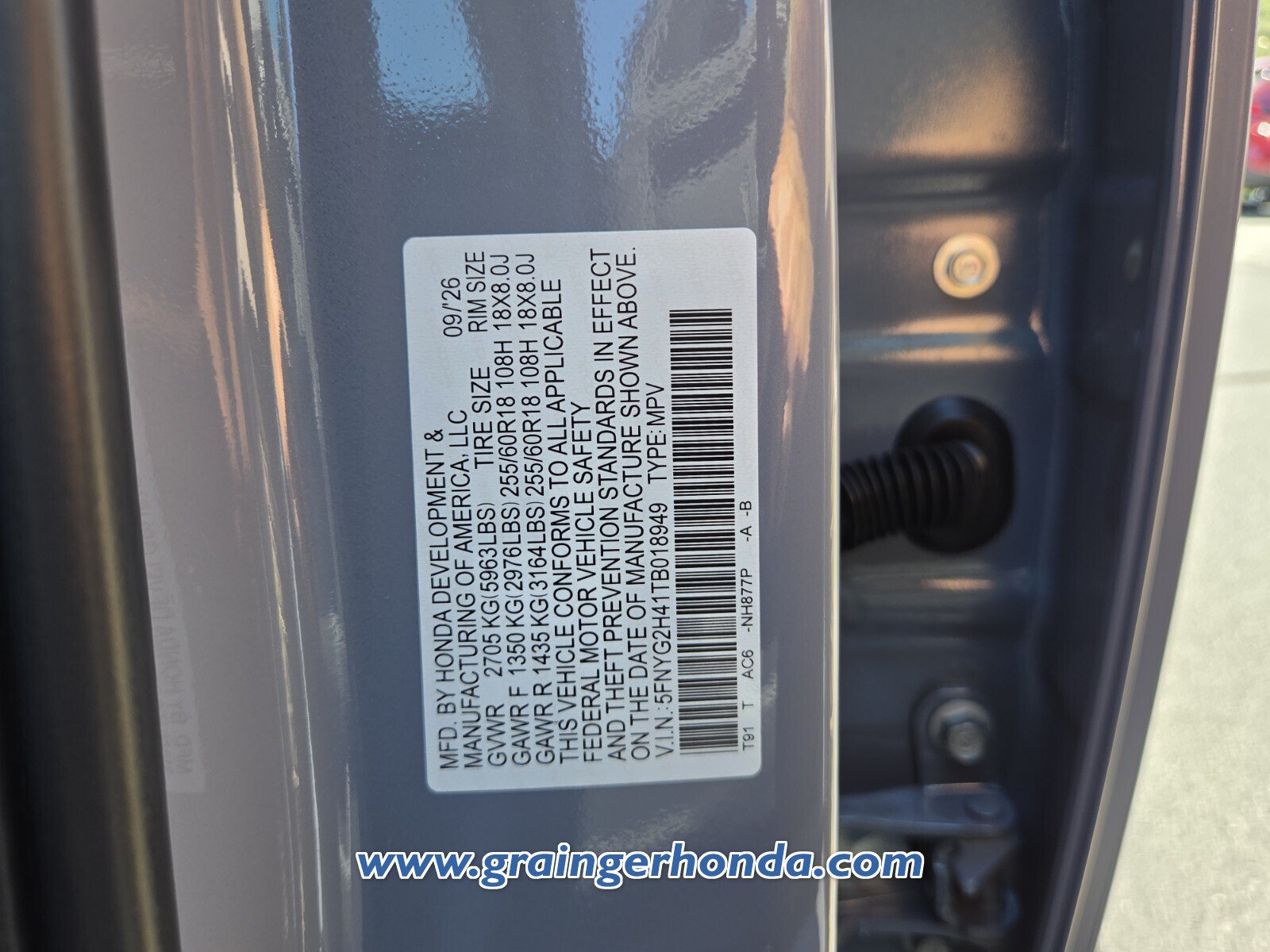 New 2026 Honda Pilot EX-L image 13