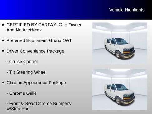 Used 2023 GMC Savana 2500 w/ Driver Convenience Package RWD image 4