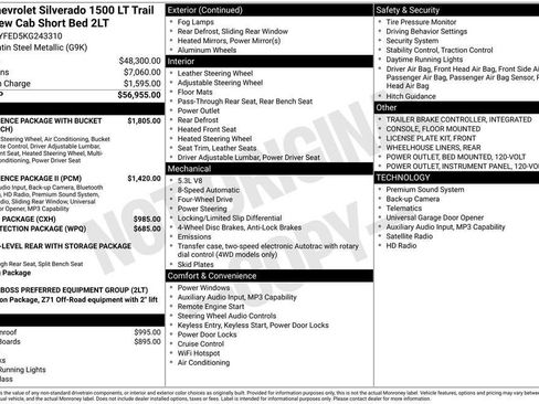 Used 2019 Chevrolet Silverado 1500 LT Trail Boss AWD/4WD image 6