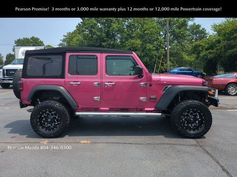 Used 2021 Jeep Wrangler Unlimited Sport AWD/4WD image 3