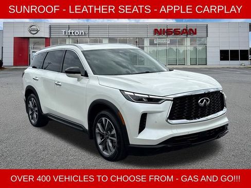 Used 2023 INFINITI QX60 Luxe w/ Cargo Package FWD image 1