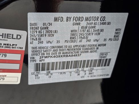 Used 2024 Ford Edge SE w/ Black Appearance Package image 29