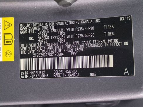 Used 2019 Lexus RX 350 RX 350 w/ Navigation Package image 13