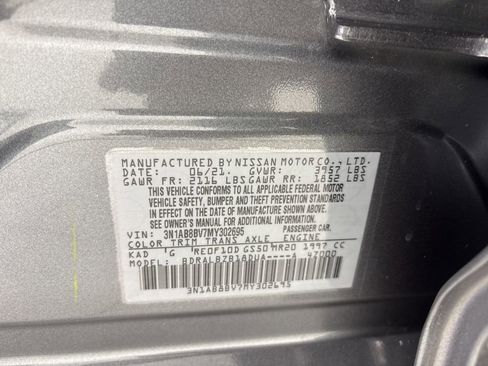 Used 2021 Nissan Sentra S image 10