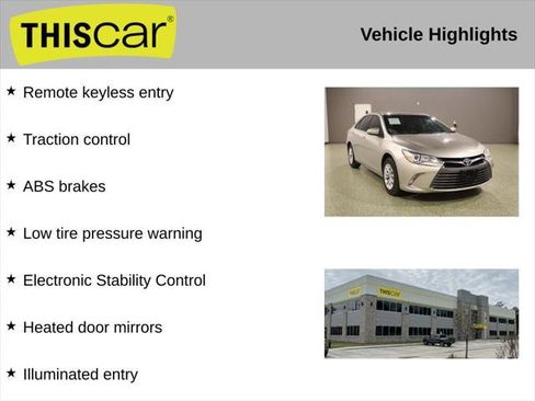 Used 2017 Toyota Camry LE FWD image 9
