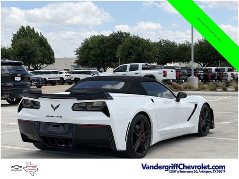 Used 2014 Chevrolet Corvette Stingray Convertible w/ 3LT Preferred Equipment Group RWD image 4