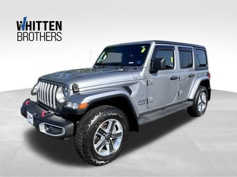Used 2020 Jeep Wrangler Unlimited Sahara AWD/4WD image 1