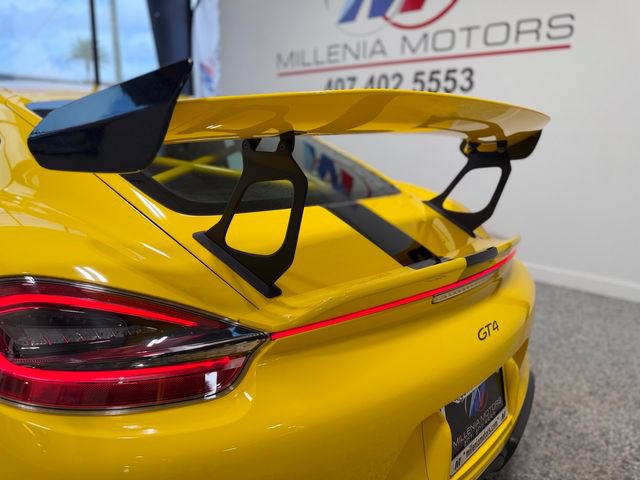 Used 2016 Porsche Cayman GT4 w/ Sport Chrono Package RWD image 43