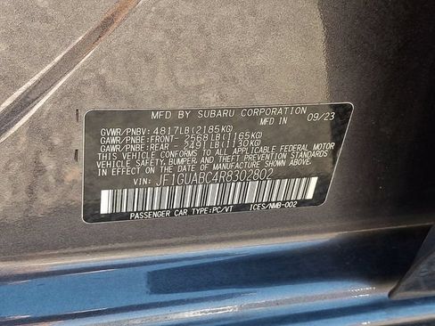 Used 2024 Subaru Impreza 2.0i AWD/4WD image 28