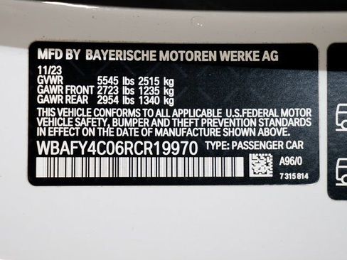 Certified 2024 BMW M850i xDrive Convertible AWD/4WD image 25