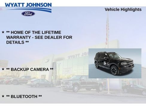 Used 2023 Ford Bronco Sport Outer Banks w/ Tech Package AWD/4WD image 5