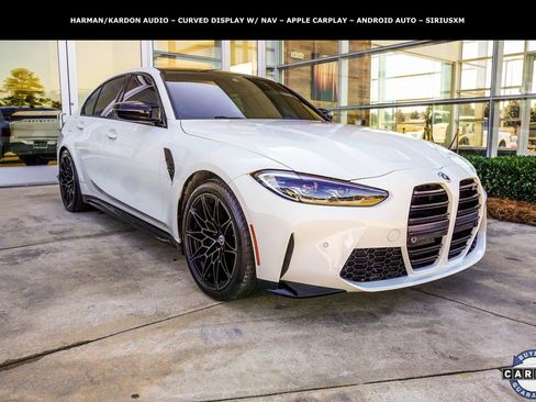 Used 2023 BMW M3 Competition w/ Executive Package AWD/4WD image 4