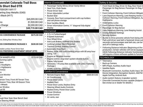 Used 2024 Chevrolet Colorado Trail Boss AWD/4WD image 5
