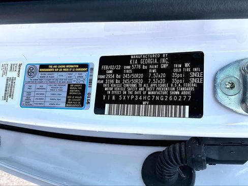 Used 2022 Kia Telluride EX w/ EX Premium Package FWD image 35