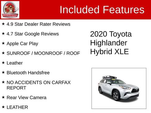 Used 2020 Toyota Highlander XLE image 4