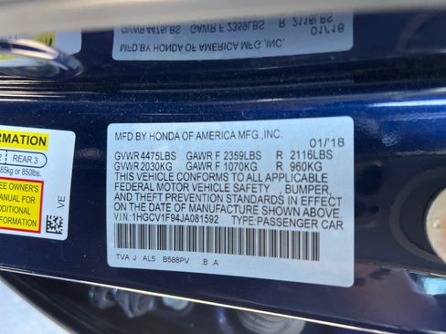 Used 2018 Honda Accord Touring image 17