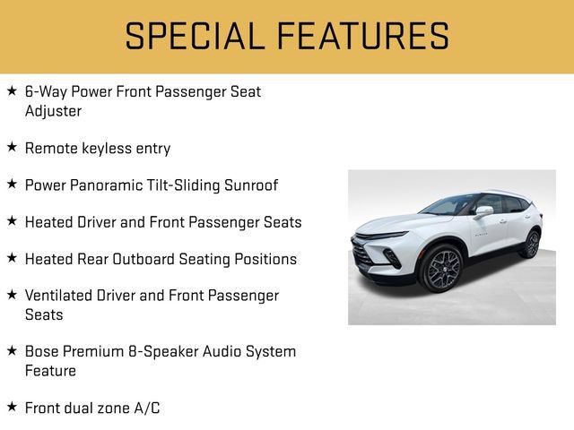 Used 2025 Chevrolet Blazer Premier w/ Driver Confidence II Package AWD/4WD image 20