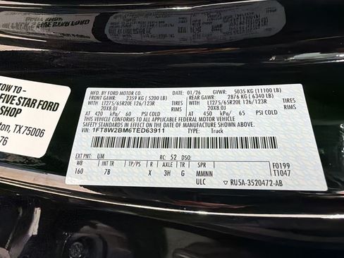 Certified 2026 Ford F250 Platinum AWD/4WD image 27