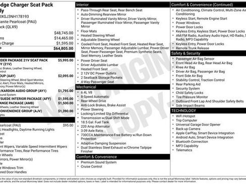 Used 2022 Dodge Charger Scat Pack image 2