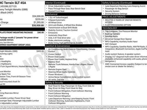 Used 2024 GMC Terrain SLT AWD/4WD image 2