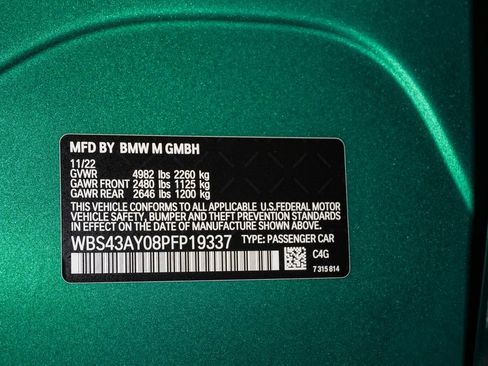 Used 2023 BMW M3 Competition w/ M Carbon Exterior Package AWD/4WD image 35