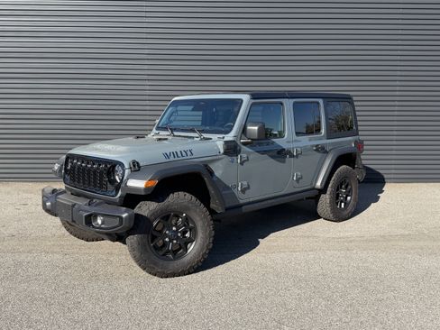 Used 2025 Jeep Wrangler Unlimited Sport S 4xe image 1