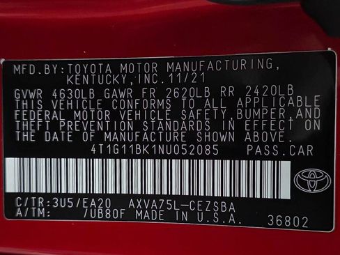 Used 2022 Toyota Camry SE AWD/4WD image 39