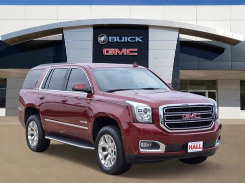Certified 2018 GMC Yukon SLT w/ Open Road Package RWD image 1