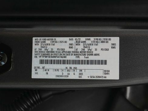 Used 2022 Ford F150 XLT w/ Equipment Group 302A High image 34