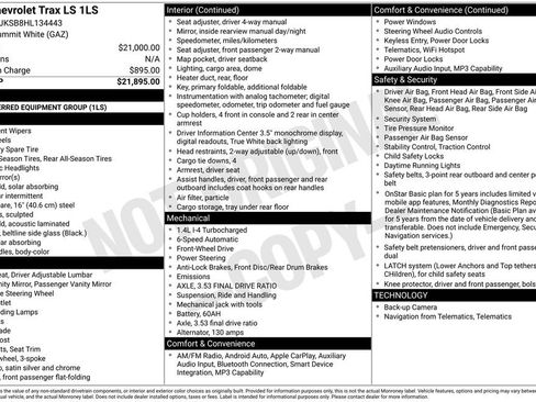Used 2017 Chevrolet Trax LS FWD image 6