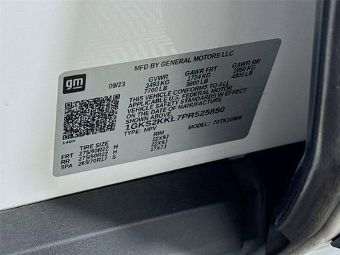 Used 2023 GMC Yukon XL Denali Ultimate w/ LPO, Floor Liner Package AWD/4WD image 35