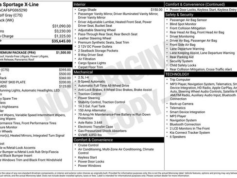 Certified 2023 Kia Sportage X-Line w/ X-Line Premium Package AWD/4WD image 6