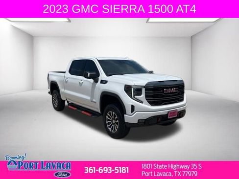 Used 2023 GMC Sierra 1500 AT4 w/ Technology Package AWD/4WD image 1