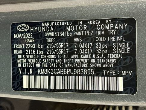 Certified 2023 Hyundai Kona SEL w/ Convenience Package AWD/4WD image 17