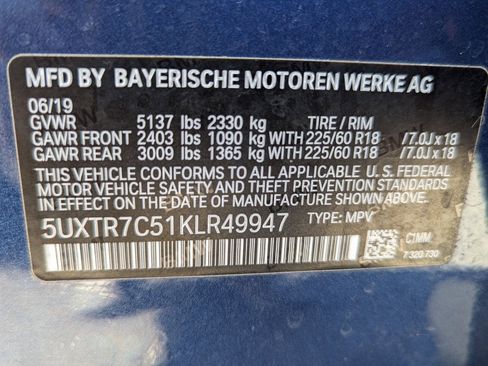 Used 2019 BMW X3 sDrive30i w/ Driving Assistance Package image 23