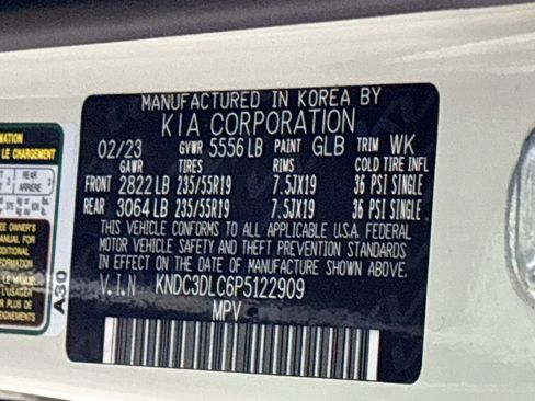 Used 2023 Kia EV6 Wind w/ Wind Technology Package AWD/4WD image 25