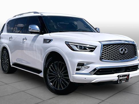 Used 2022 INFINITI QX80 Sensory w/ Cargo Package AWD/4WD image 3