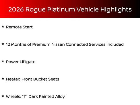 New 2026 Nissan Rogue SV image 4
