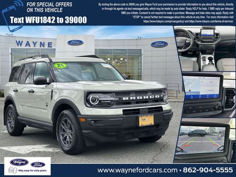 Certified 2024 Ford Bronco Sport Big Bend w/ Convenience Package AWD/4WD image 1