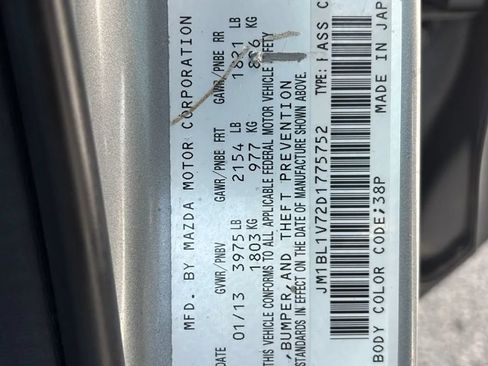 Used 2013 MAZDA MAZDA3 i Touring FWD image 34