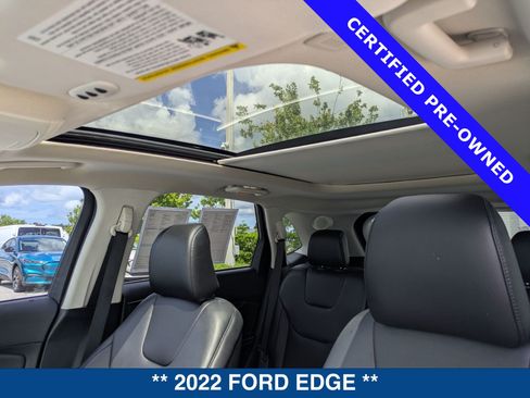 Certified 2022 Ford Edge Titanium AWD/4WD image 31