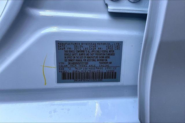 New 2027 Nissan Sentra SR w/ SR All Weather Package FWD image 14
