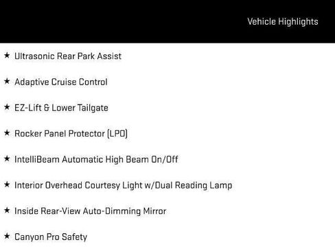 Certified 2025 GMC Canyon AT4 w/ Nightfall Edition image 7